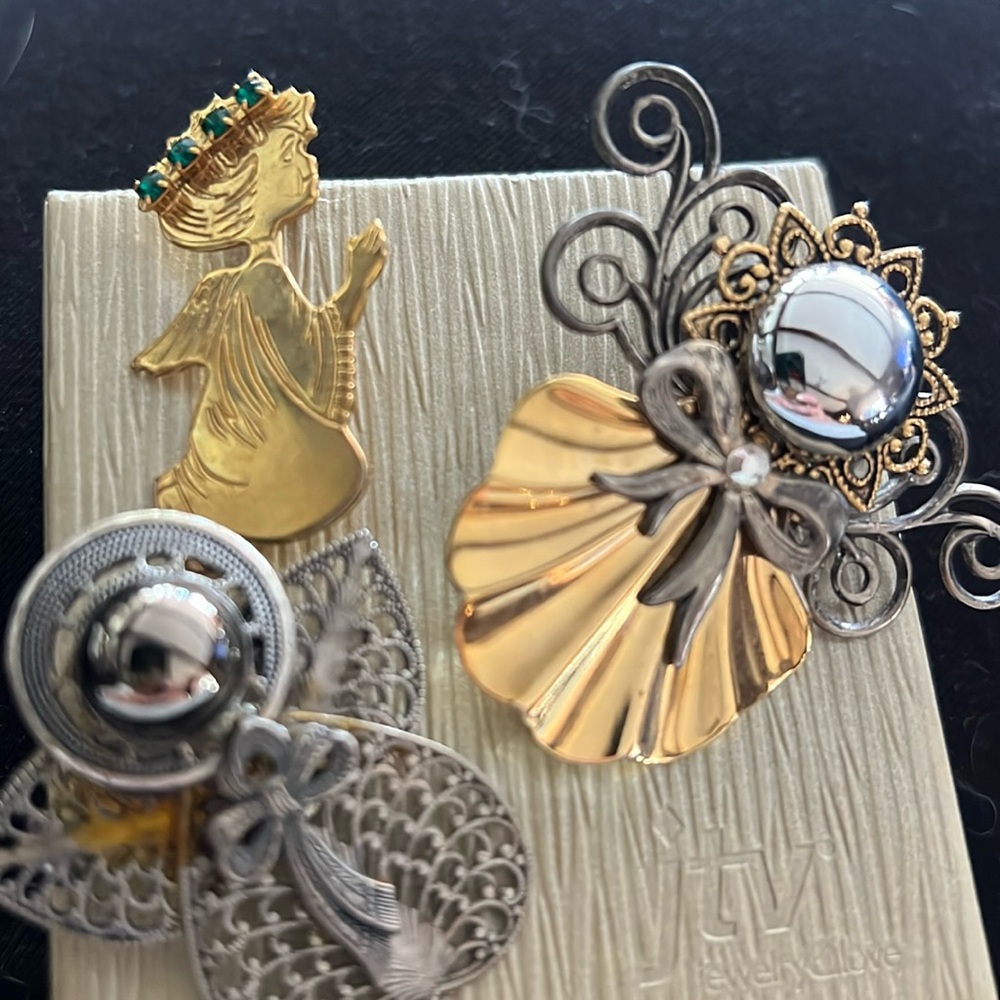 Angel Brooch LOT (3)